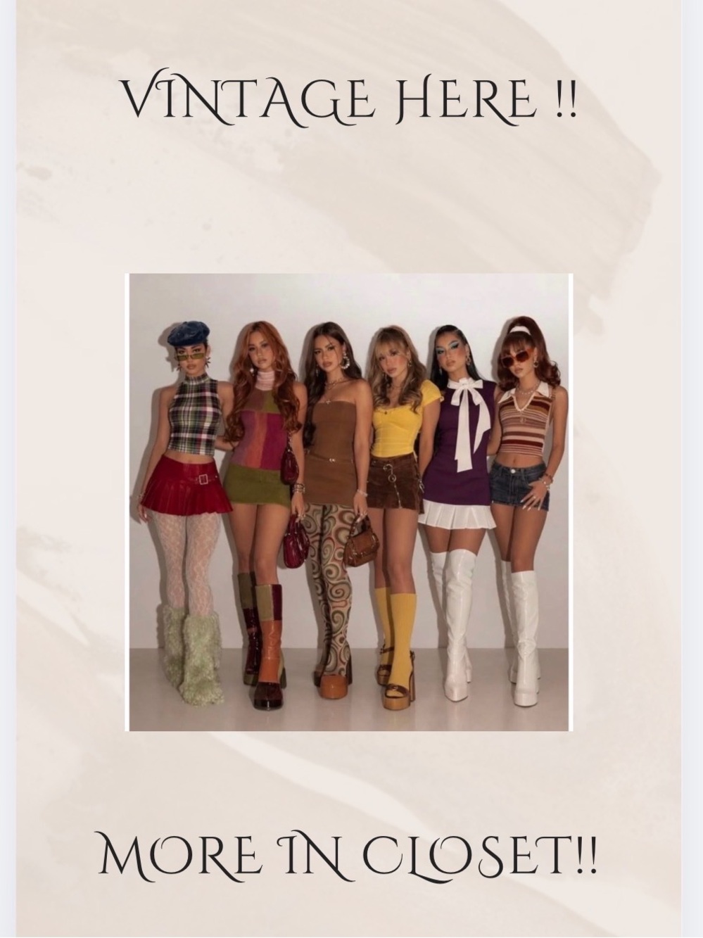 Vintage Rare Various Brands & Sizes